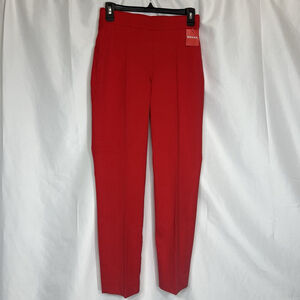 SPANX Red Ankle Cropped Pants